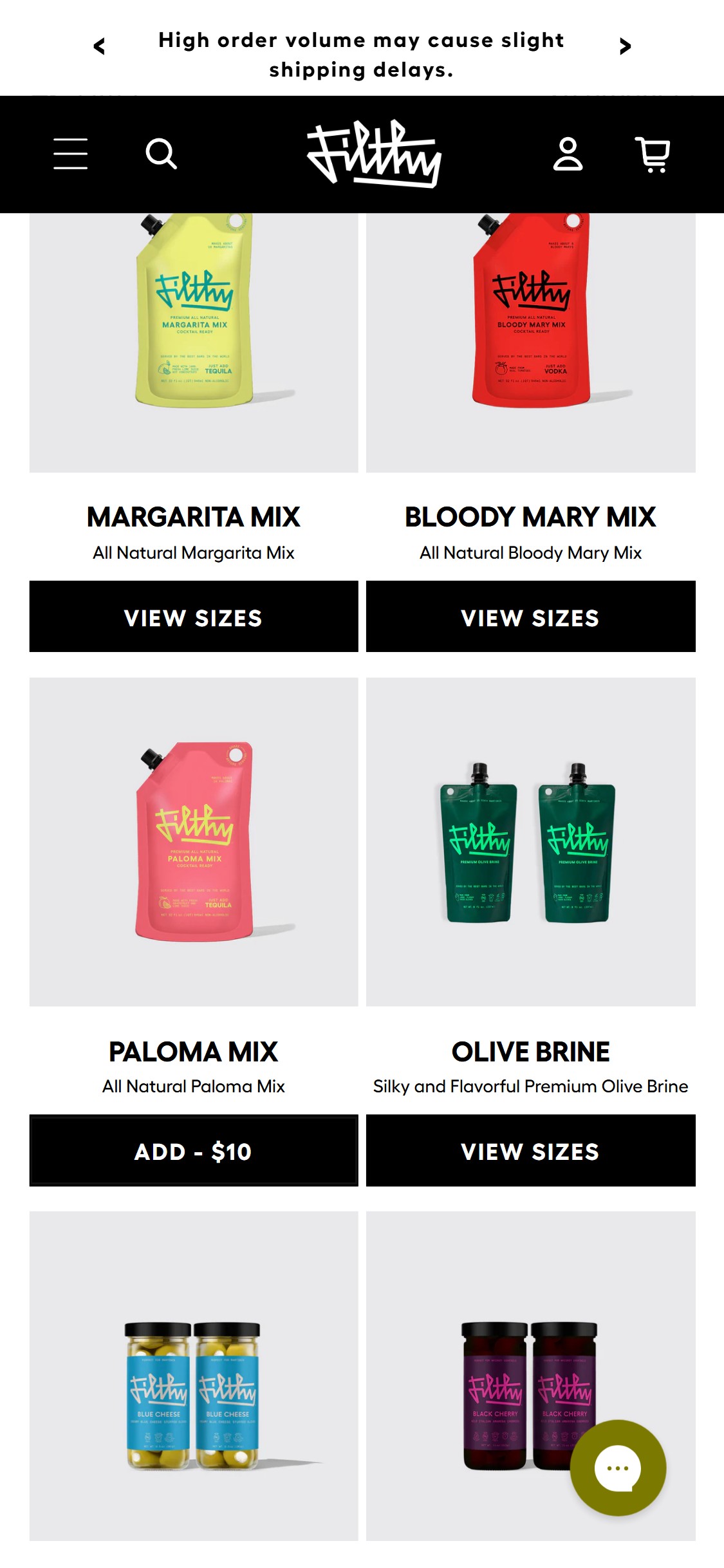 Filthy Food â€” Collection Cards Without Star Ratings