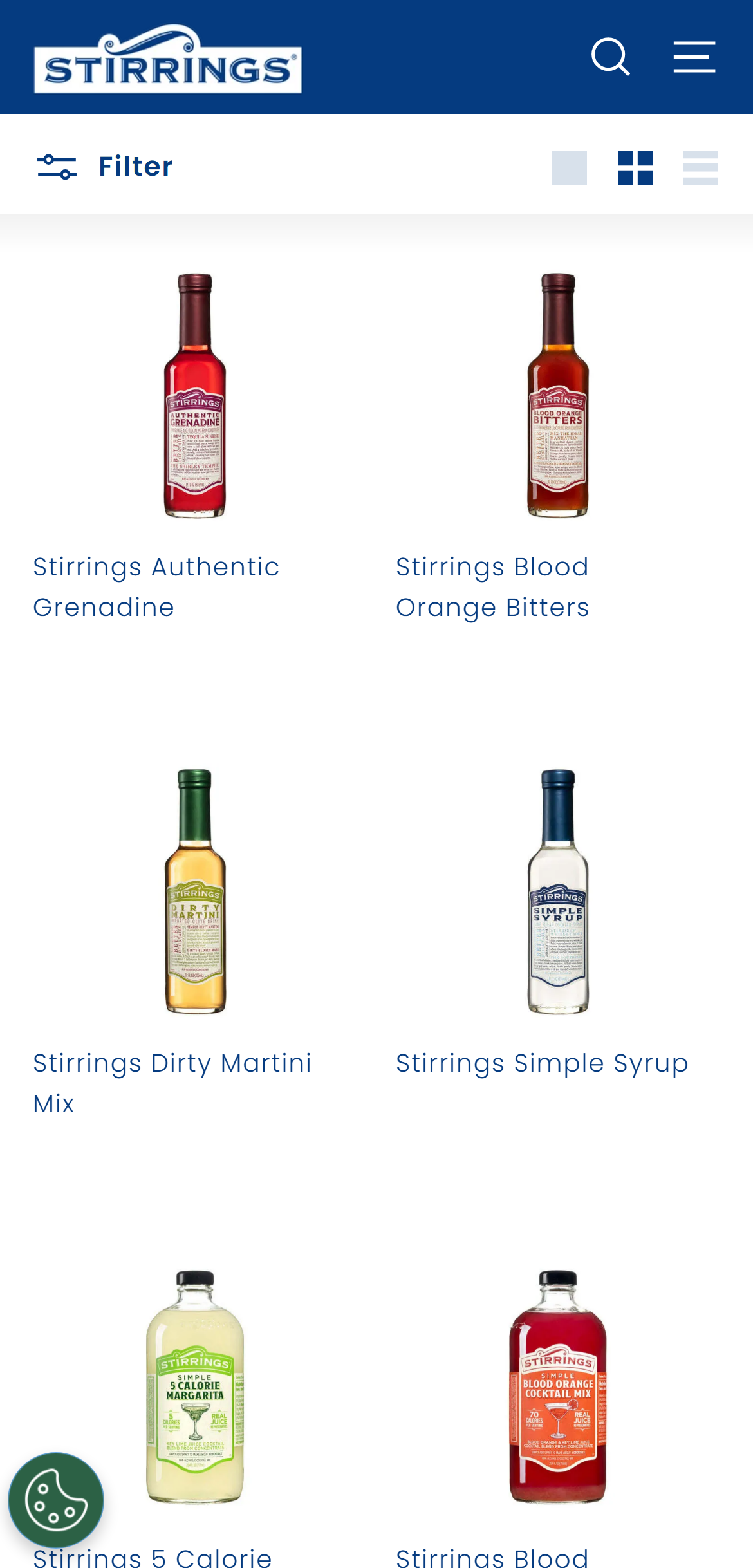 Stirrings â€” Collection with Quick Add CTA